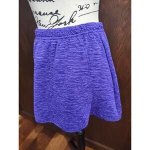 Mainstream purple crinkle S/M Small Medium Swim Skirt Athletic Lined Quick Dry